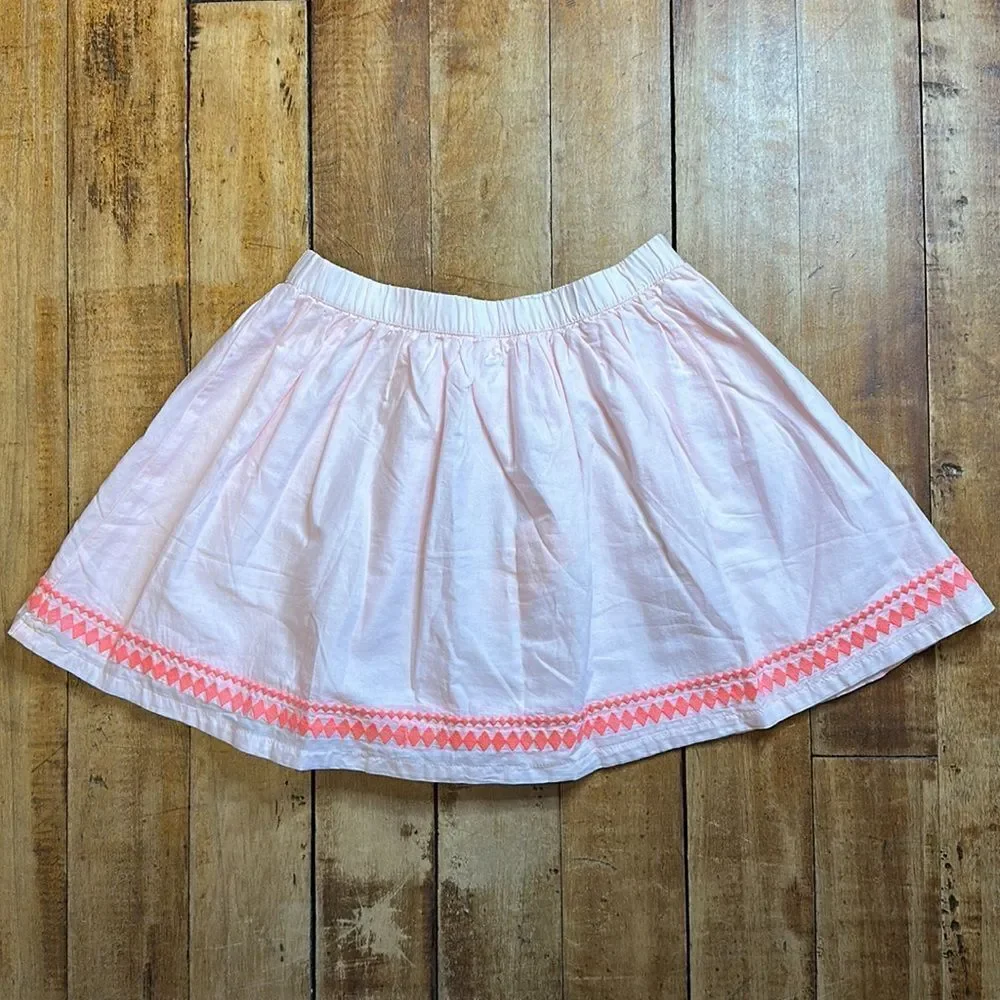 Gymboree skirt size 8 Pink Cotton Skirt New Easter Spring Summer lined Pastel